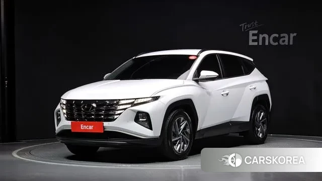 Hyundai Tucson Hybrid (NX4) 2021 Белый из Кореи