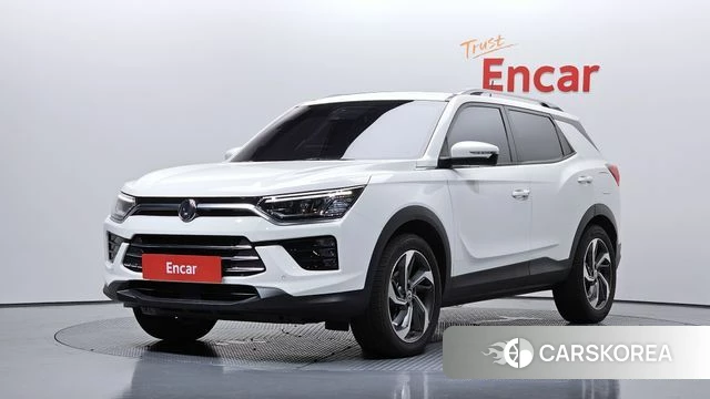 Ssangyong Beautiful Korando 2022 Белый из Кореи