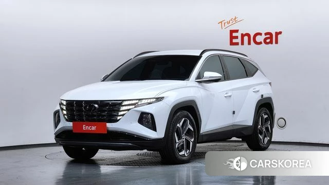 Hyundai Tucson (NX4) 2021 Белый из Кореи