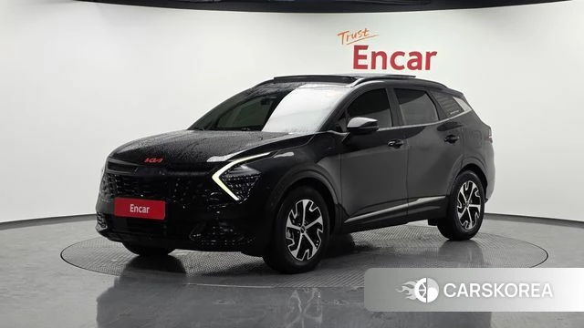 Kia Sportage 5th Generation Hybrid 2023 Черный из Кореи