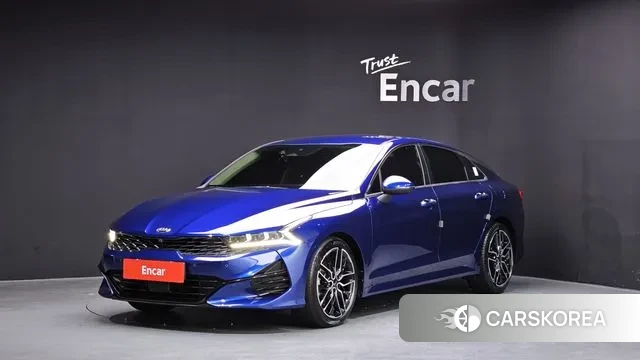 Kia K5 3rd generation 2021 Синий из Кореи
