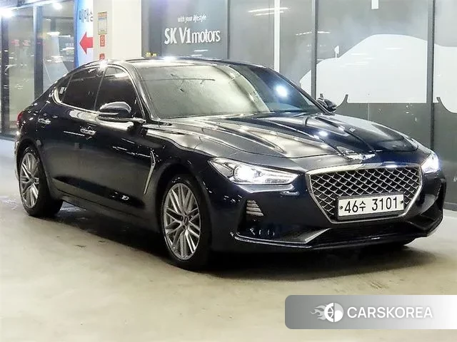 Genesis G70 2018 Синий из Кореи