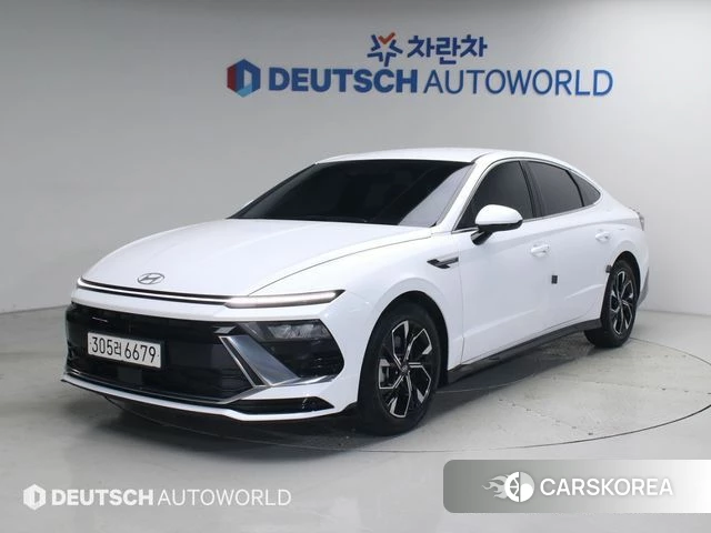 Hyundai Sonata D Edge (DN8) 2025 Белый из Кореи