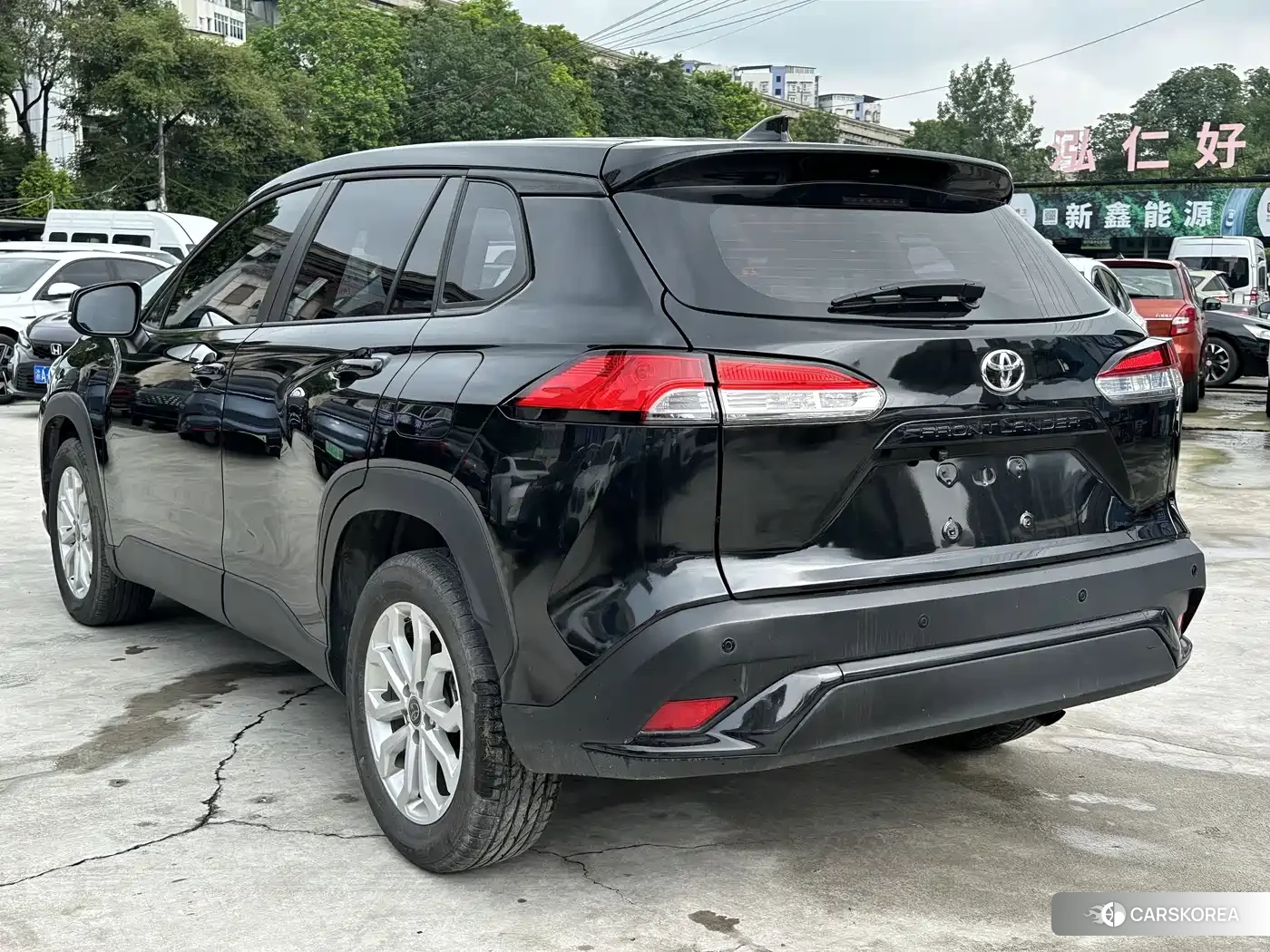 Toyota Frontlander 2023 Черный из Китая