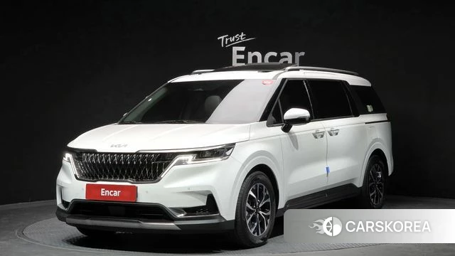 Kia Carnival 4th generation 2023 Белый из Кореи