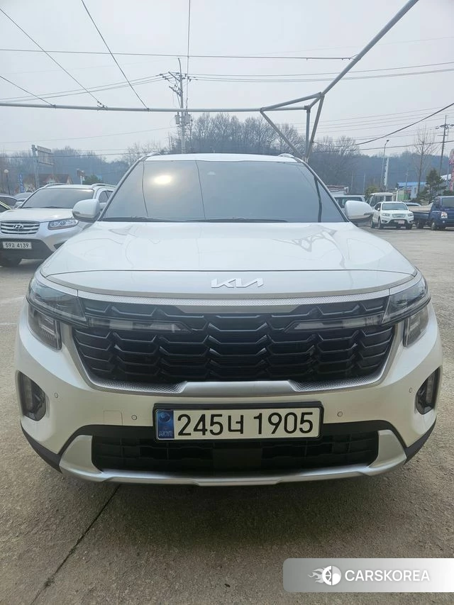 Kia The New Seltos 2024 Белый из Кореи