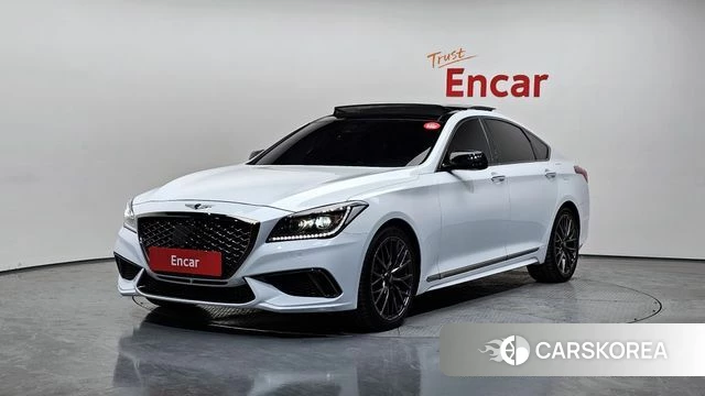 Genesis G80 2018 Белый из Кореи
