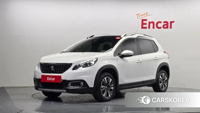 Peugeot 2008 2018 Белый из Кореи