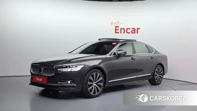 Volvo S90 2022 Серый из Кореи