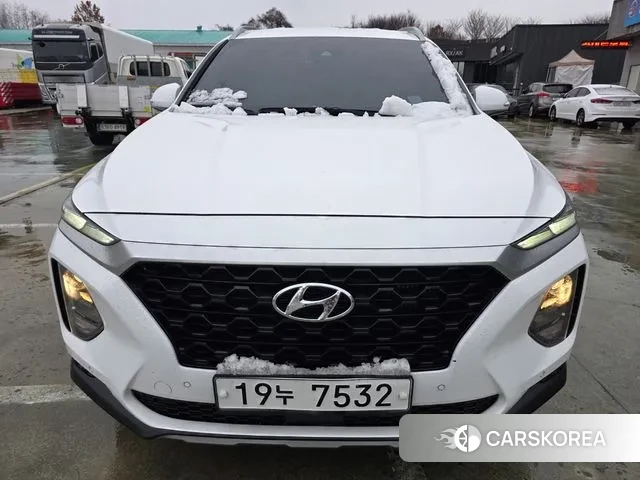 Hyundai Santa Fe TM 2018 Белый из Кореи