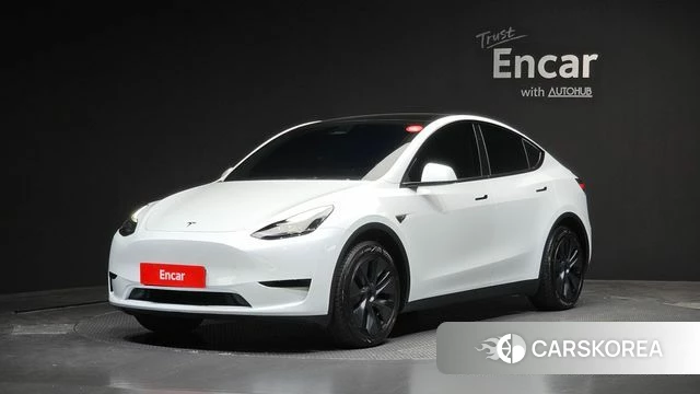 Tesla Model Y 2024 Белый из Кореи