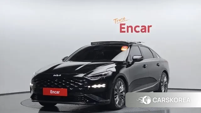 Kia K8 2021 Черный из Кореи