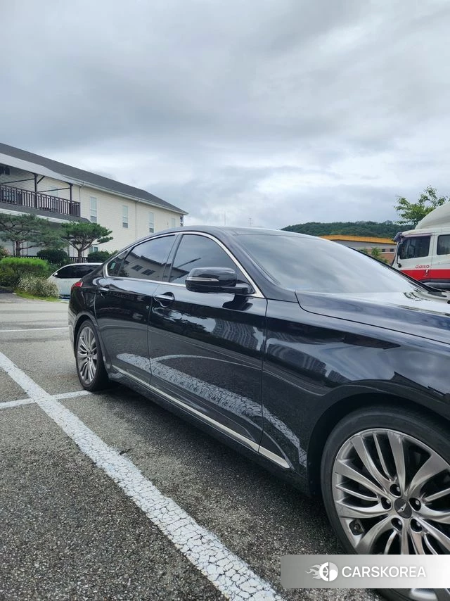 Genesis G80 2019 Черный из Кореи