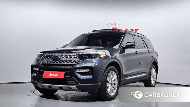 Ford Explorer 6th Generation 2022 Серый из Кореи