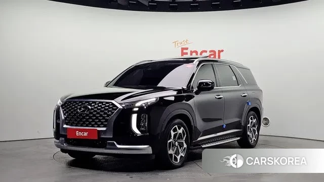 Hyundai Palisade 2021 Черный из Кореи