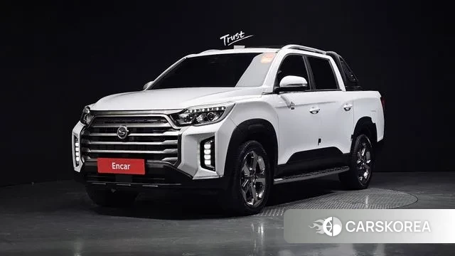 Ssangyong The New Rexton Sport 2021 Белый из Кореи