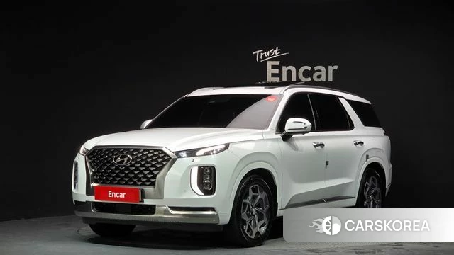Hyundai Palisade 2021 Белый из Кореи