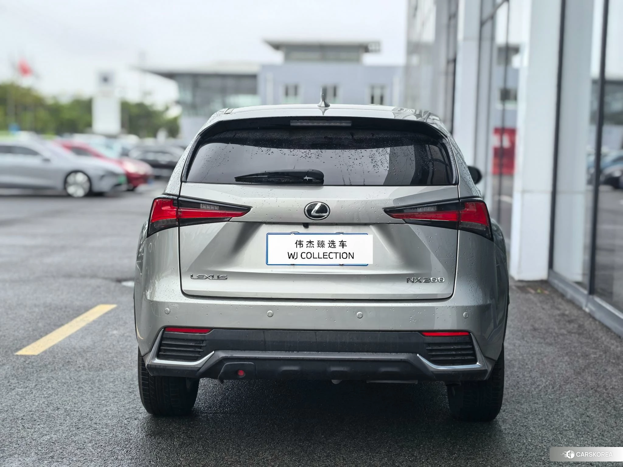 Lexus NX 2019 Серебристо-серый из Китая