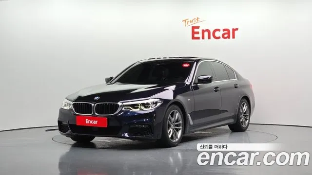 BMW 5 Series (G30) 2020 Черный из Кореи