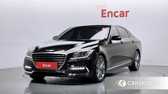 Genesis G80 2018 Черный из Кореи