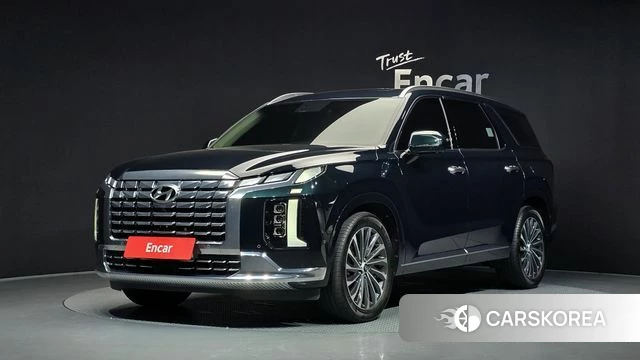 Hyundai The New Palisade 2023 Зеленый из Кореи