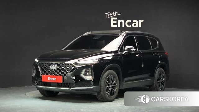 Hyundai Santa Fe TM 2018 Черный из Кореи