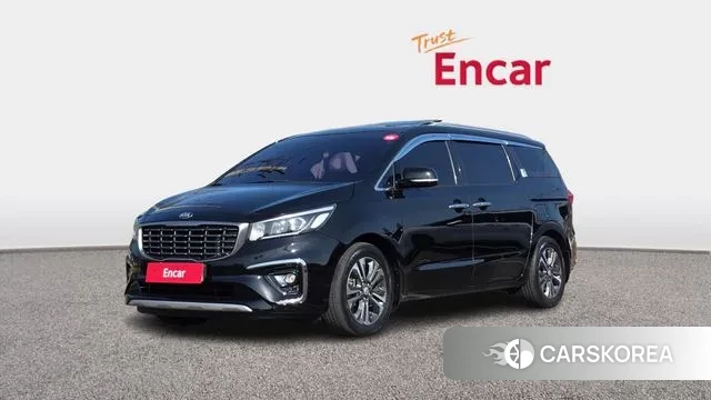Kia The New Carnival 2018 Черный из Кореи