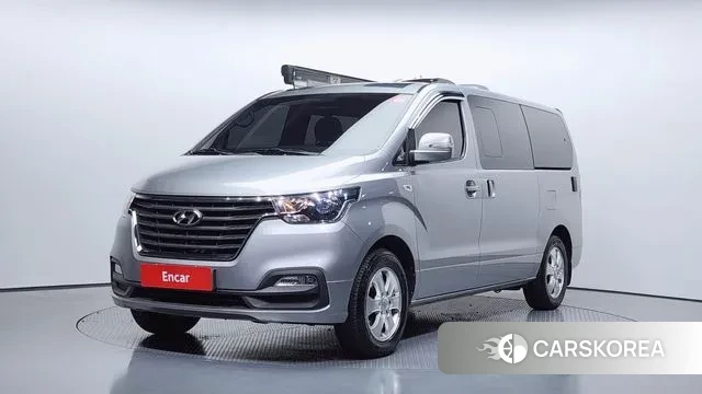 Hyundai The New Grand Starex 2018 Серебристо-серый из Кореи