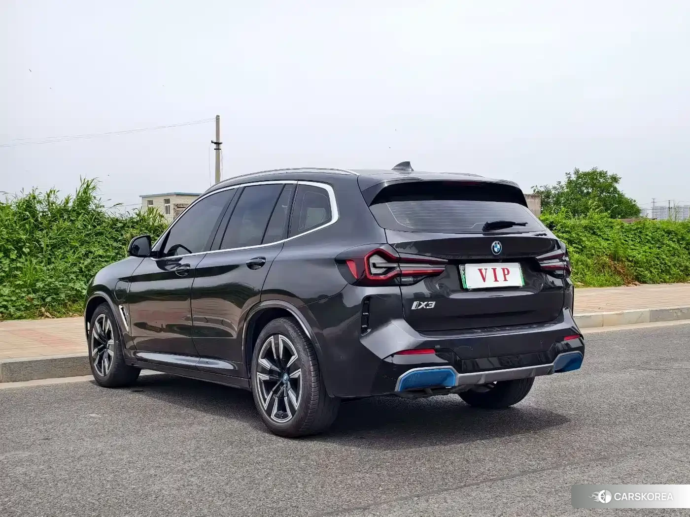 BMW iX3 2021 Черный из Китая