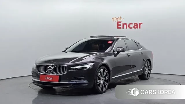 Volvo S90 2022 Серый из Кореи