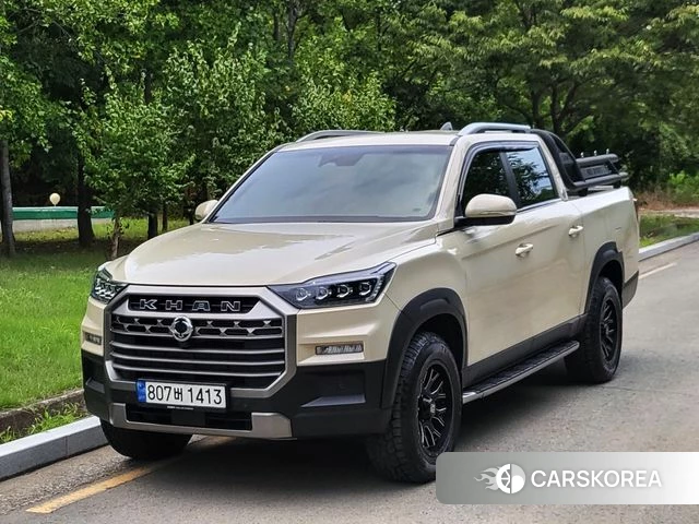 Ssangyong The New Rexton Sports Cannes 2024 Жемчужный цвет из Кореи