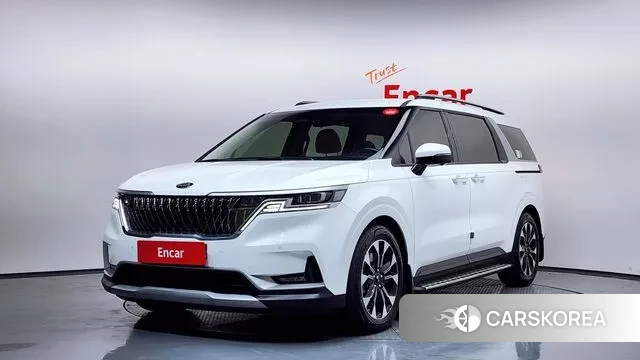 Kia Carnival 4th generation 2021 Белый из Кореи