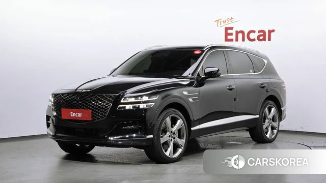 Genesis GV80 2021 Черный из Кореи