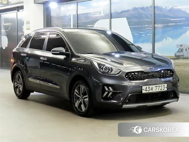 Kia The New Niro 2019 Серебристо-серый из Кореи