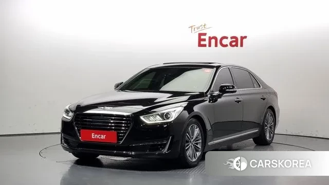 Genesis EQ900 2018 Черный из Кореи