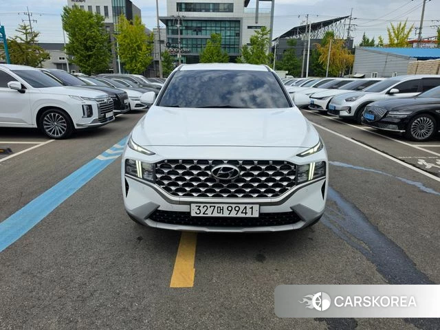 Hyundai The New Santa Fe 2023 Белый из Кореи