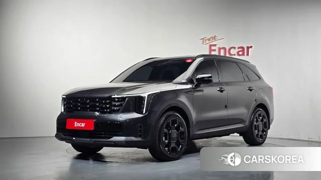 Kia The New Sorento 4th Generation 2025 Серый из Кореи