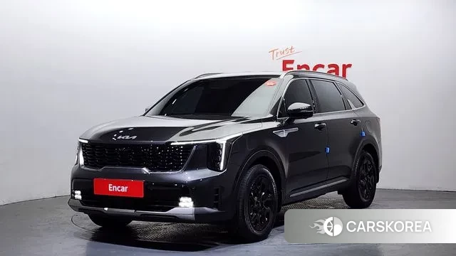 Kia The New Sorento 4th Generation 2024 Серый из Кореи