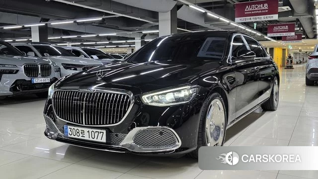 Mercedes-Benz S-Class W223 2023 Черный из Кореи