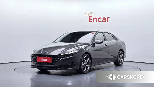 Hyundai Avante (CN7) 2021 Серый из Кореи