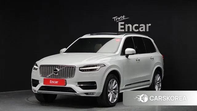 Volvo XC90 second Generation 2018 Белый из Кореи