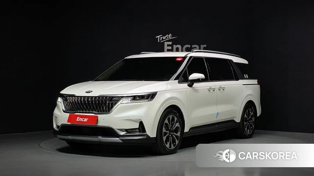 Kia Carnival 4th generation 2021 Белый из Кореи
