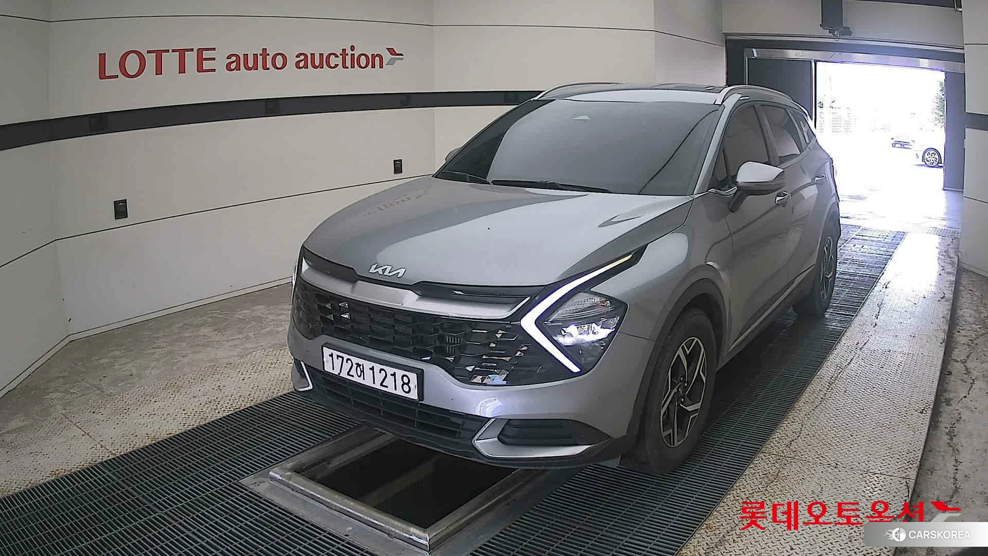 Kia Sportage 2022 Steelgray из Кореи