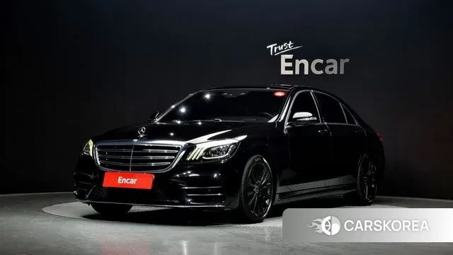 Mercedes-Benz S-Class W222 2018 Черный из Кореи