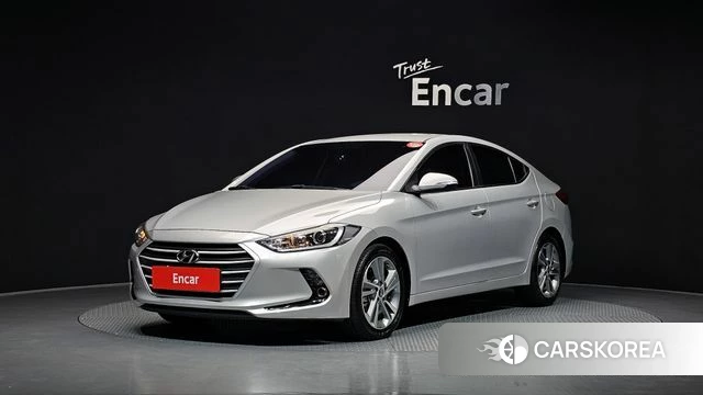 Hyundai Avante AD 2018 Серебряный из Кореи