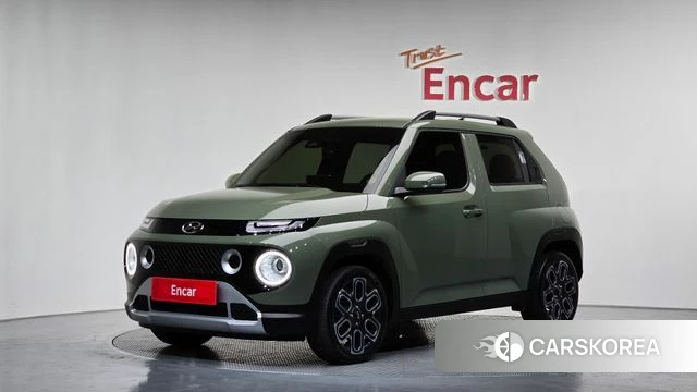 Hyundai Casper 2022 Темно-зеленый из Кореи
