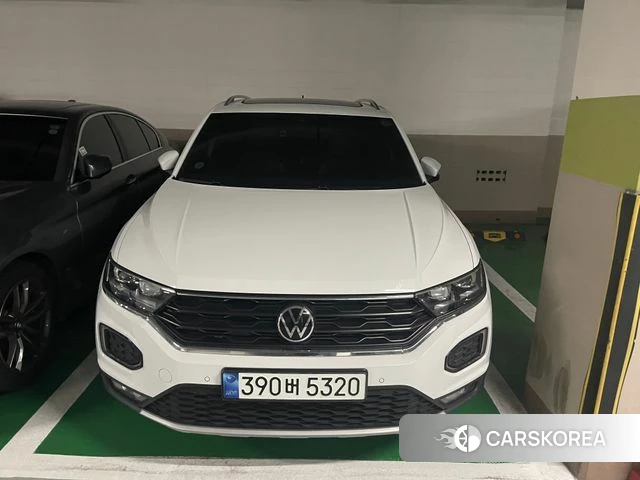 Volkswagen T-Roc 2021 Белый из Кореи