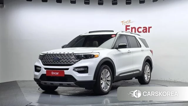 Ford Explorer 6th Generation 2021 Белый из Кореи
