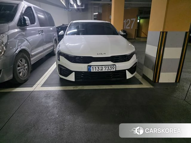 Kia The New K5 3rd generation 2024 Белый из Кореи