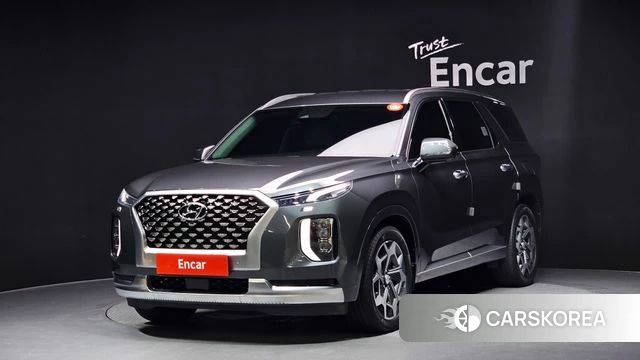 Hyundai Palisade 2021 Серый из Кореи